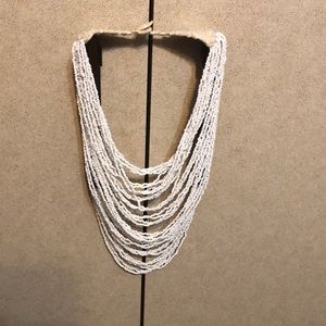 Multi-strand beaded necklace 18”